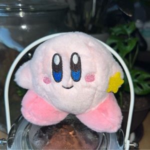 kirby mini plush keychain